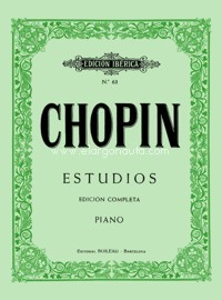 Estudios, edición completa, op.10 y op. 25, piano