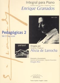 Integral para piano. Vol. 9. Pedagógicas 2. Urtext. 9788480206839