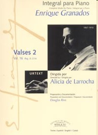 Integral para piano. Vol. 16. Valses, 2, para piano. 9788480206907