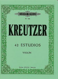 Métodos ejercicios · 42 estudios para violín · Kreutzer, Rodolphe: Boileau, Editorial de Música -978-84-8020-419-4 · El Argonauta. La librería de la música.