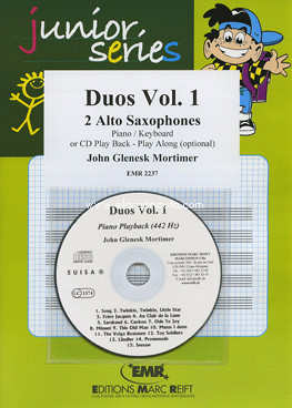 Duos Vol. 1, 2 Alto Saxophones and Piano [Organ]