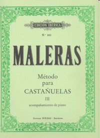 Método para castañuelas. Tercer curso: Acompañamiento de piano. 9788480206044