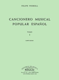 Cancionero musical popular español, vol. I