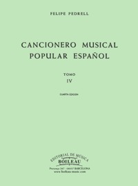 Cancionero musical popular español, vol. IV