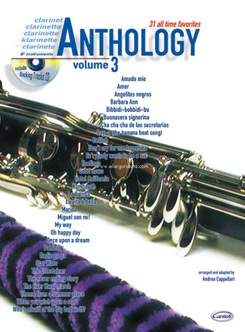 Anthology volume 3. Clarinet