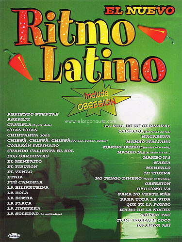 Ritmo Latino, Piano, Vocal and Guitar