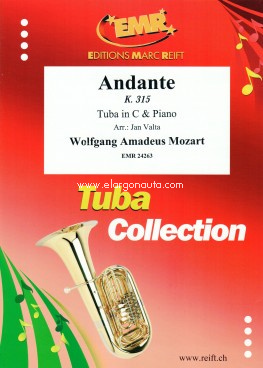 Andante: K. 315, Tuba and Piano