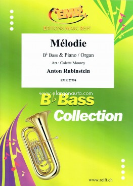 Mélodie, Bb Bass and Piano or Organ