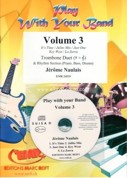 Play With Your Band Volume 3, 2 Trombones and Rhythm Section [Piano, Bass, Drums]