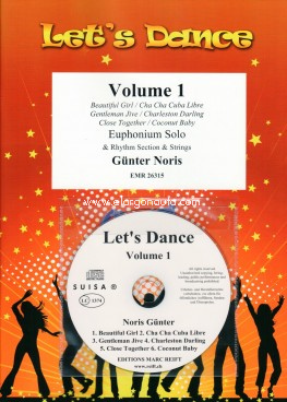 Let's Dance Volume 1, Euphonium, Piano, Bass, Drums, Strings and CD