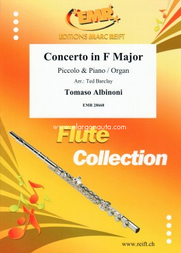 Concerto In F Major, Piccolo and Piano or Organ