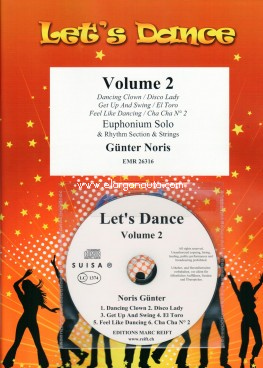 Let's Dance Volume 2, Euphonium, Piano, Bass, Drums, Strings and CD