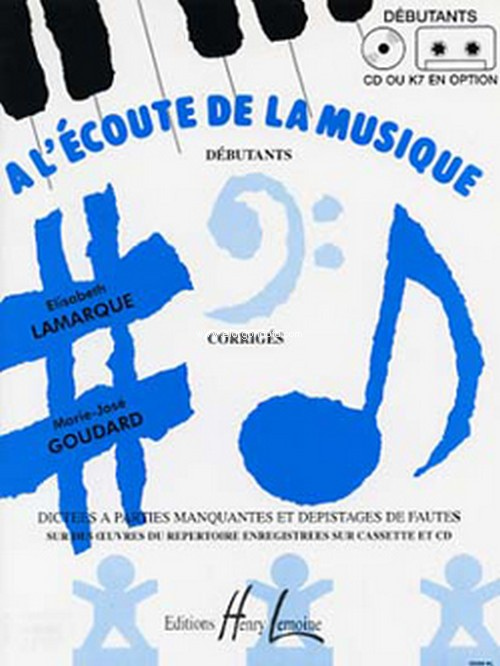 A l'écoute de la musique, débutant, professeur. 9790230952699