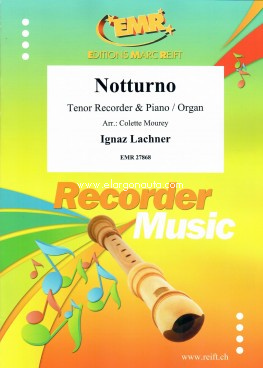 Notturno, Tenor Recorder and Piano or Organ