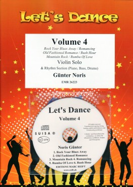 Let's Dance Volume 4, Violin, Piano, Bass, Drums and CD. 9790230962230