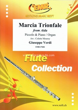 Marcia Trionfale: From Aida, Piccolo and Piano or Organ