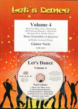 Let's Dance Volume 4, Brass Ensemble [4 Players], Rhythm Section and Strings. 9790230984188
