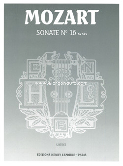 Sonate n°16 KV545, Piano