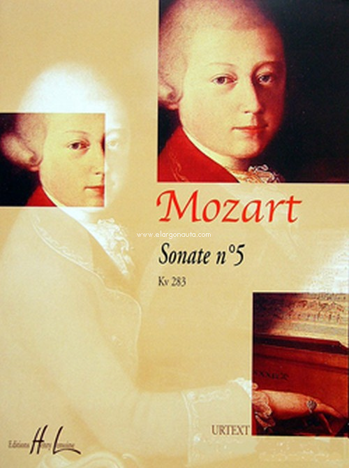 Sonate n°5 KV283, Piano