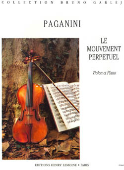 Mouvement perpétuel, Violin and Piano