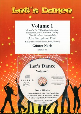Let's Dance Volume 1, 2 Alto Saxophones and Rhythm Section [Piano, Bass, Drums]