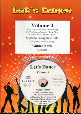 Let's Dance Volume 4, Soprano Saxophone, Piano, Bass, Drums, Strings and CD