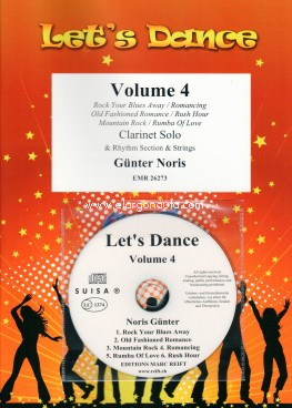 Let's Dance Volume 4, Clarinet, Piano, Bass, Drums, Strings and CD