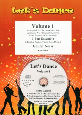 Let's Dance Volume 1, 5 Part Ensemble, Piano, Bass and Drums