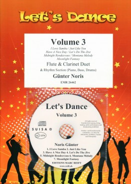 Let's Dance Volume 4, Flute, Clarinet and Rhythm Section [Piano, Bass, Drums]