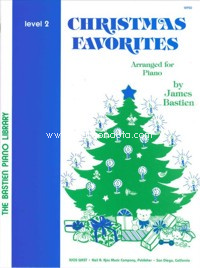 Christmas Favorites, Arranged for Piano, Level 2