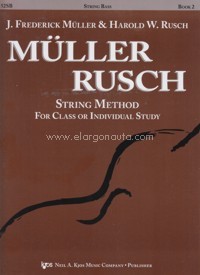 Müller-Rusch String Method. String Bass Book 2