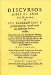 Discursos sobre el arte del danzado y sus excelencias y primer origen. 9788483390153