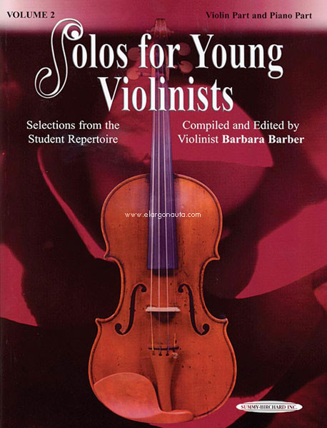 Solos For Young Violinists, vol. 2. 9780874879892