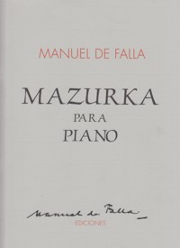 Mazurka para piano. 9788492092239