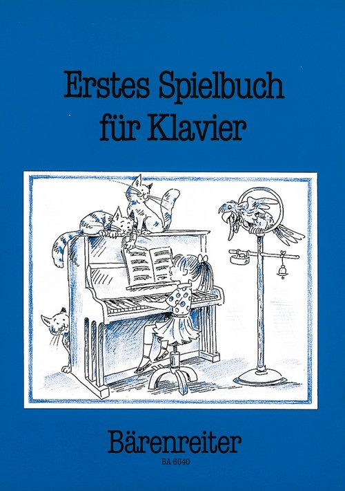 Erstes Spielbuch: 16 Solostücke und 6 Duette aus dem 16. bis 20. Jahrhundert, Piano [two and four hands]