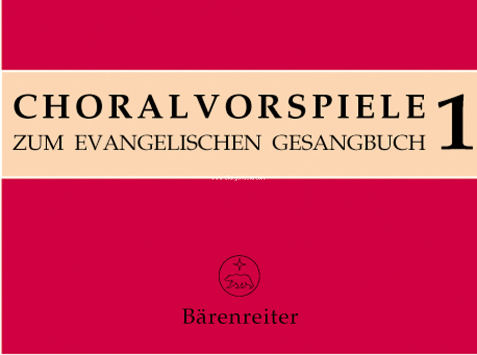 Chorale Preludes Evangelical Hymnal Bk1, Organ