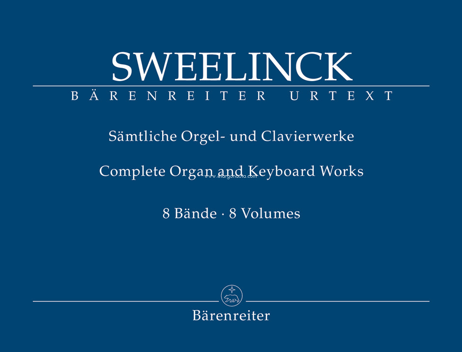 Samtliche Orgel- und Clavierwerke, Band I-IV, Organ, Harpsichord, Piano