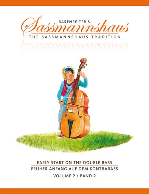 Früher Anfang auf dem Kontrabass 2 / Early Start 2: 18 Lektionen / 18 Lessons, Double Bass