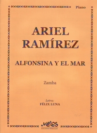 Alfonsina y el mar, zamba para piano