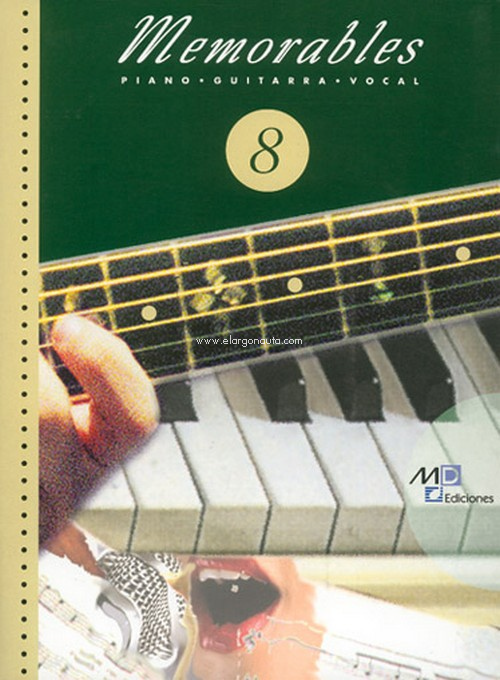 Memorables. Vol. 8 (Piano, Voz, Guitarra). 34673