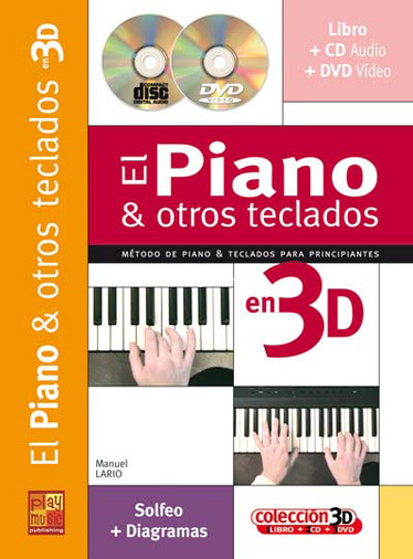 El piano y otros teclados en 3D. 9788850716562