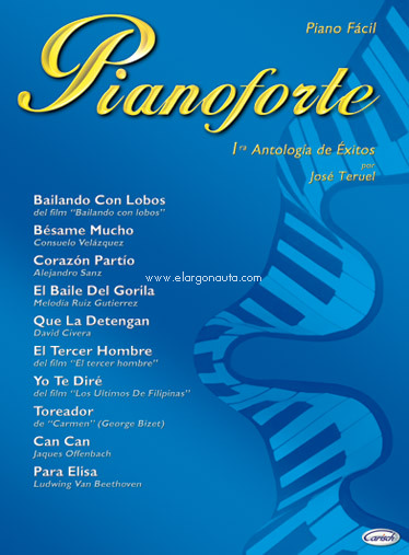 Pianoforte: primera antología de éxitos, piano fácil