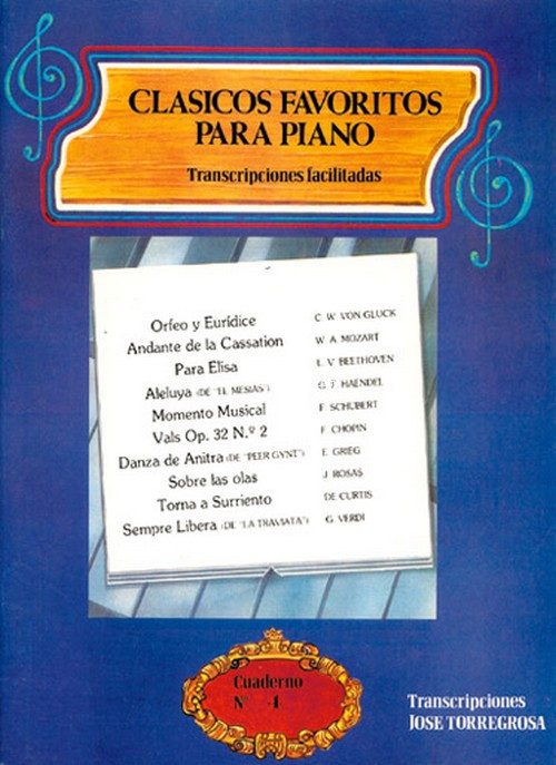 Clásicos Favoritos para Piano No.4. 9788872070505