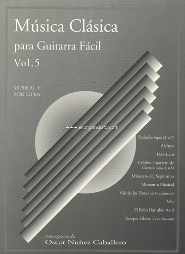 Música Clásica Para Guitarra Fácil, Volumen 5. 9788872071106