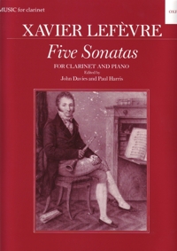 Five Sonatas from "Méthode de Clarinette" (1802) for Clarinet and Piano. 9780193575516