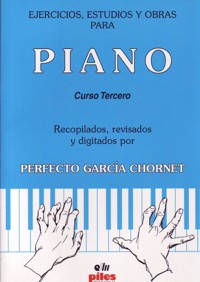 Ejercicios, estudios y obras para piano. Curso 3º (LOGSE)