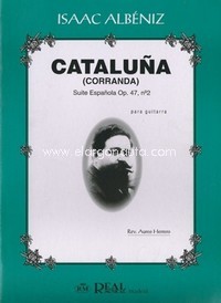 Cataluña (Corranda), Suite Española Op. 47 nº 2, para Guitarra