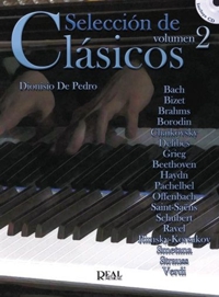 Selección de clásicos, para piano, vol. 2  (+CD)