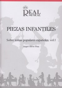 Piezas infantiles sobre temas populares españoles, vol. 1, para piano. 9788850712182
