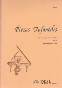 Piezas infantiles sobre temas populares españoles, vol. 2, para piano. 9788438712269